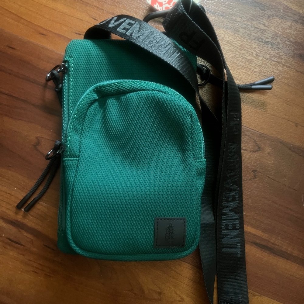 BNWT FP Movement forest green crossbody bag